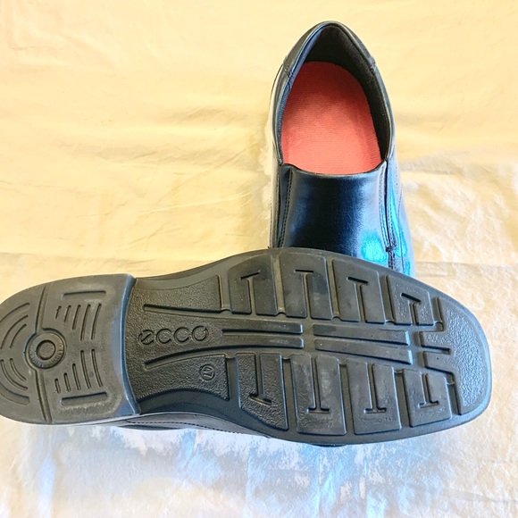 Ecco Metropole London Leather Dress Slip-on’s, Color:Black, Size: 13M - Picture 3 of 4